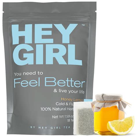 hey girl tea|hey girl feel better tea.